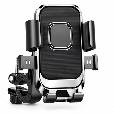 Alloy Bike Phone Holder Front View