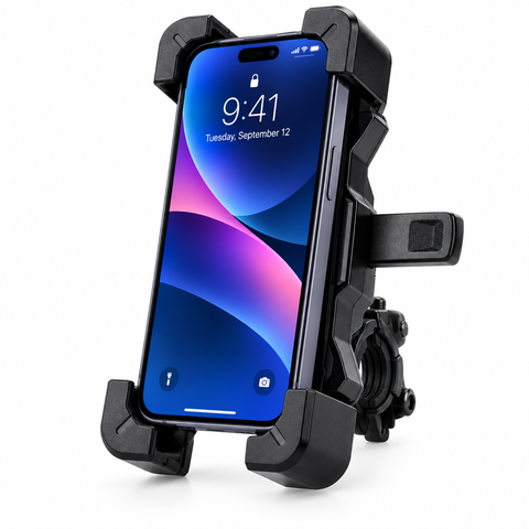 Bike Phone Holder With Phone